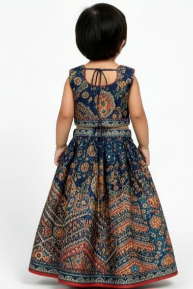 Peacock Blue Lehenga Set