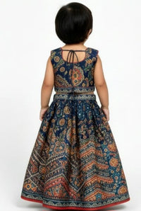 Peacock Blue Lehenga Set