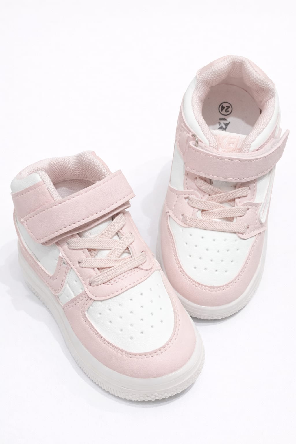 Pink & White Sneakers