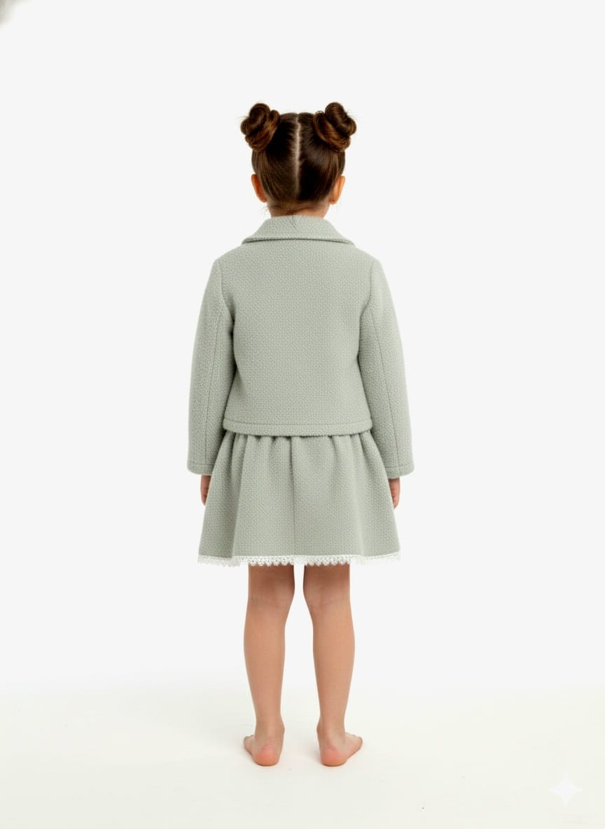 Sage Green 3 pc Skirt Set