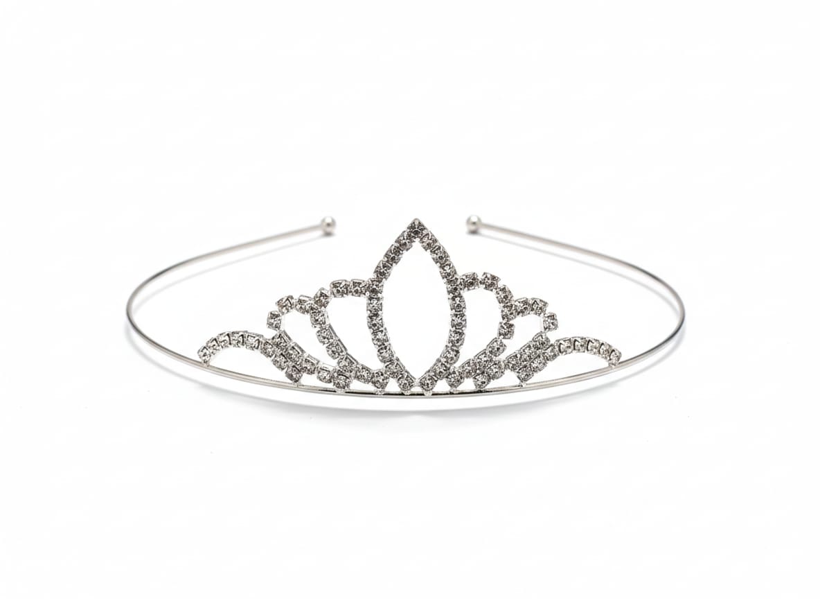 Silver -Tone Tiara