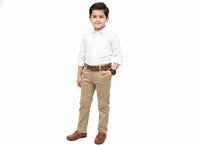 Slim-fit Khaki Chinos