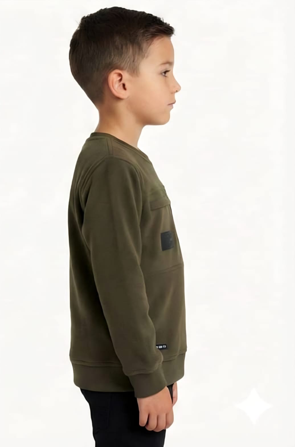 Utility Pocket Fleece Sweatshirt