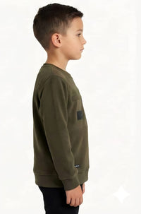 Utility Pocket Fleece Sweatshirt