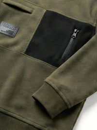 Utility Pocket Fleece Sweatshirt