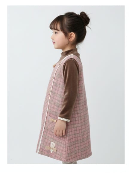 Vintage Style Pink Checks