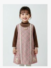 Vintage Style Pink Checks