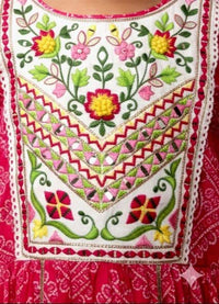 Pink Cotton Ethnic Set