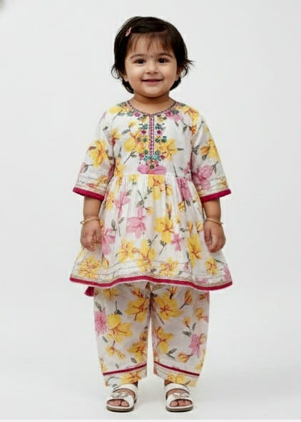 Floral Kurta Set