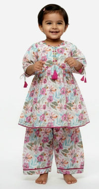 Floral multicolor Kurta Set
