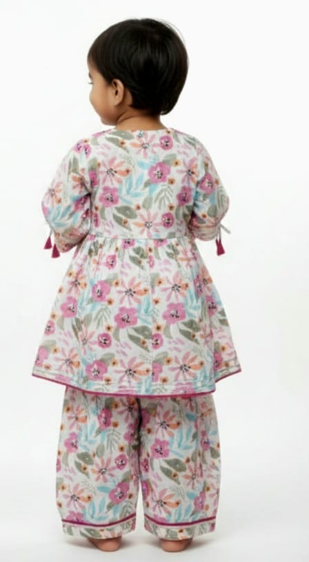 Floral multicolor Kurta Set