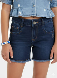 Sparkle Denim Bermuda Shorts