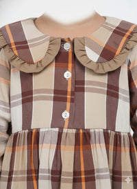 Peter Pan Collar Cotton Dress
