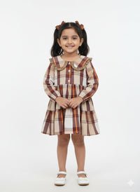 Peter Pan Collar Cotton Dress