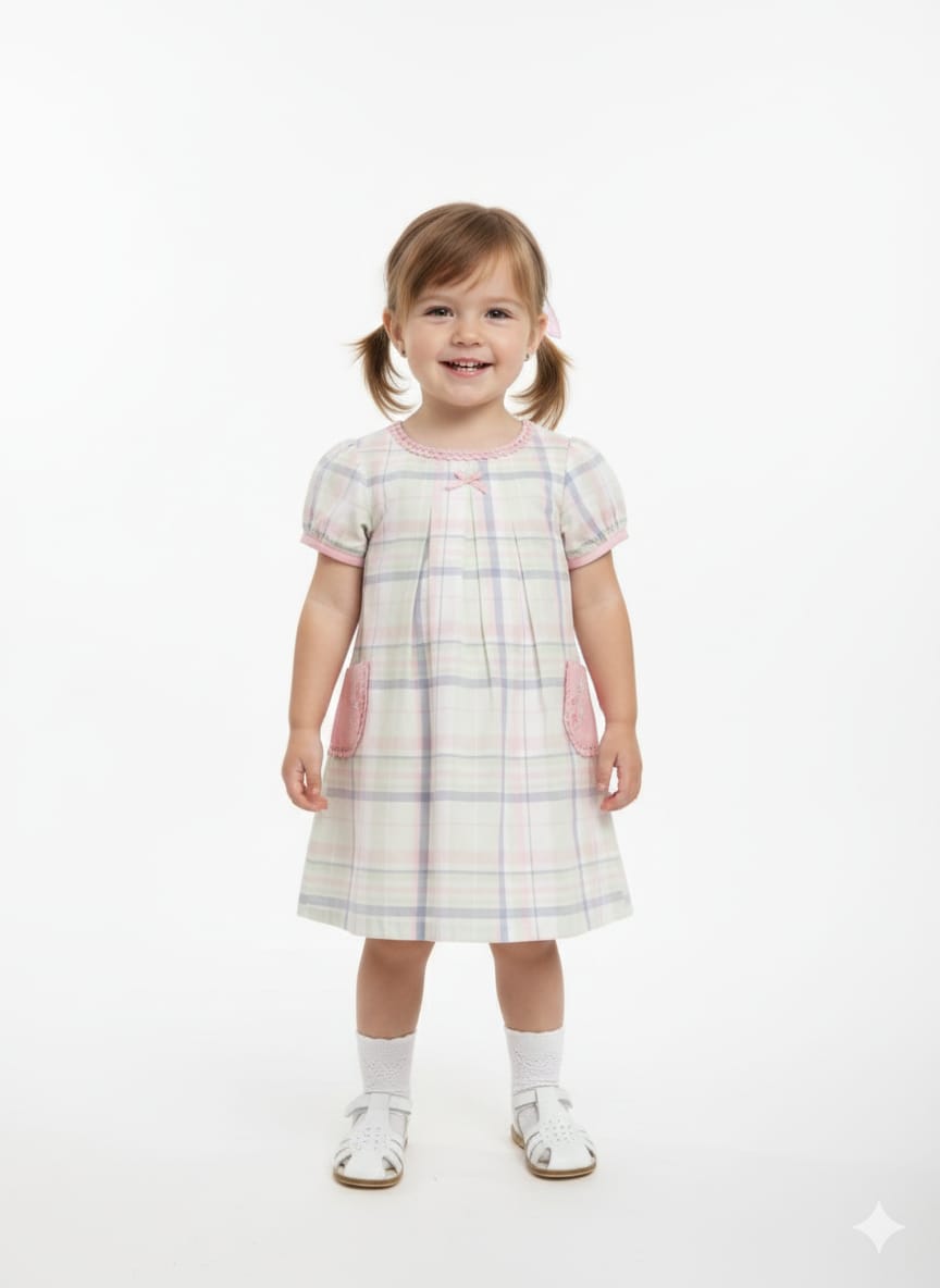 The Smocked Floral Heirloom Dress