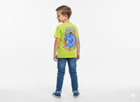 Boys' Marvel "Hulk" Character Graphic T-Shirt in Lime Green