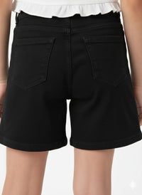 Little Girls Essential Comfort Denim Shorts