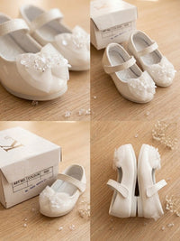 Girls Partywear Baby White Bellies