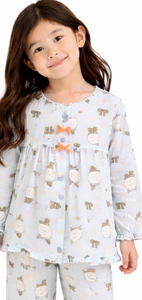 Girls Little Dreamer Ruffled Night Suit Set