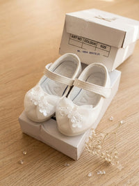 Girls Partywear Baby White Bellies