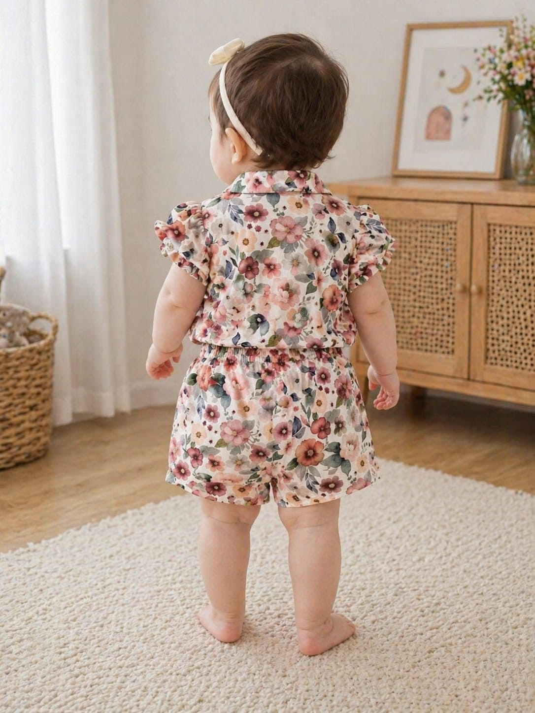 Infant Classic Peter Pan collar Cord Set