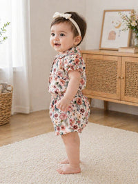 Infant Classic Peter Pan collar Cord Set
